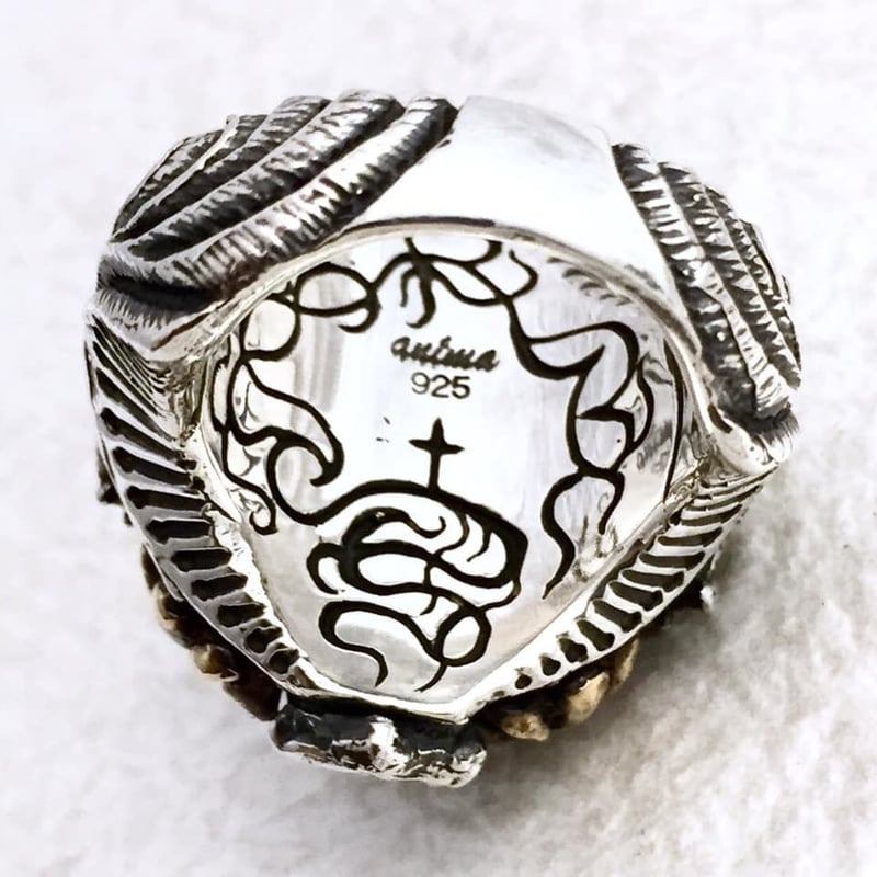 即納可能サイズ有り！ライオンの指輪】regina leo真鍮Ver［anima exists 