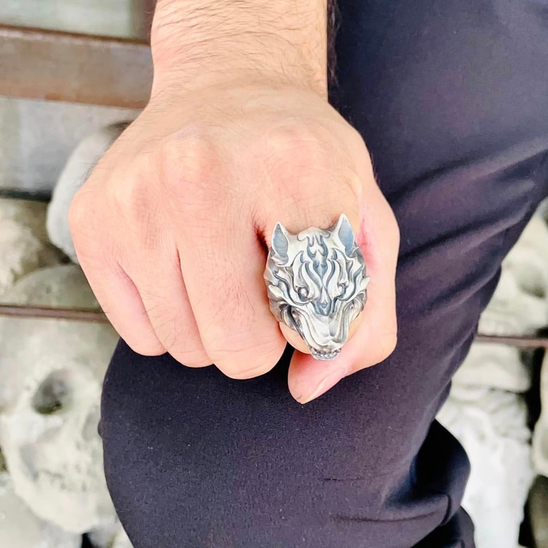 即納可能！狼の指輪】6R-013 （リング）［GLAM SCALE］ | 上州本店 蛇骨堂