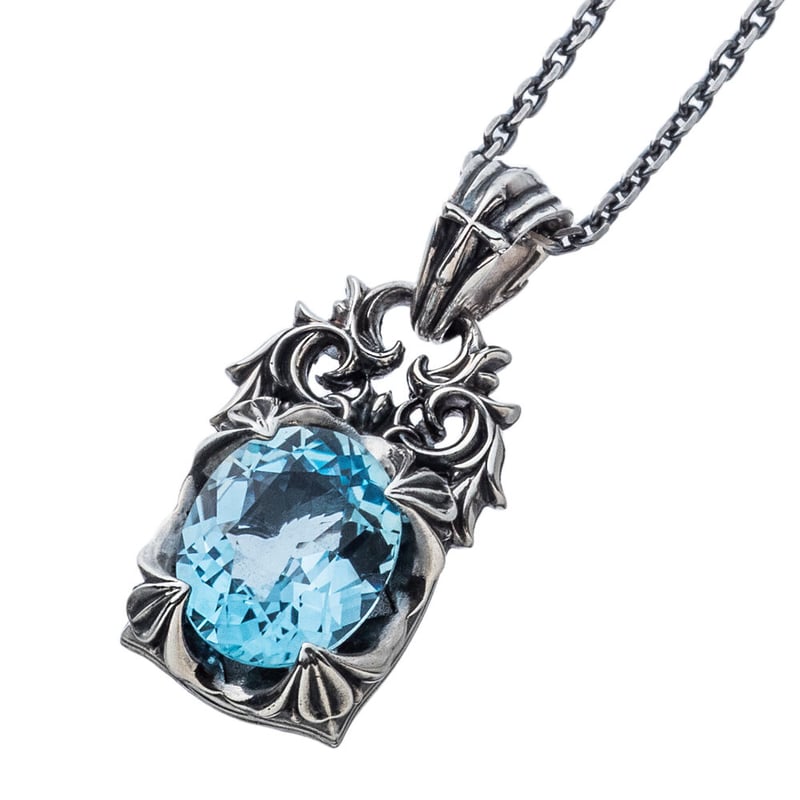 ArtemisClassic ポセイドンペンダント&リング 天然ブルートパーズ 即納可能！】ポセイドンペンダント ～ Poseidon pendant～[ArtemisCl