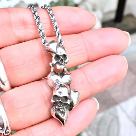【ドクロとハート❤】skullSEX［銀燭］