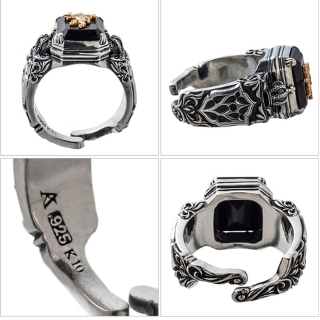 【即納可能！】10金ライオンリング ～ 10K Gold Lion Ring～ [Artemis Kings]