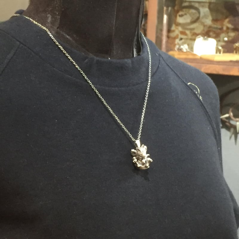 キツネのペンダント】しめ縄九尾（ペンダント）［林檎屋］ | 上州本店