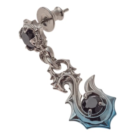 【即納可能！釣り針モチーフ】青彩フィッシュフックピアス［Artemis Kings］