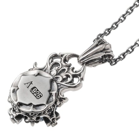 【即納可能！】ブルトパクラウンペンダント 　～Blue topaz crown pendant～［Artemis Kings］