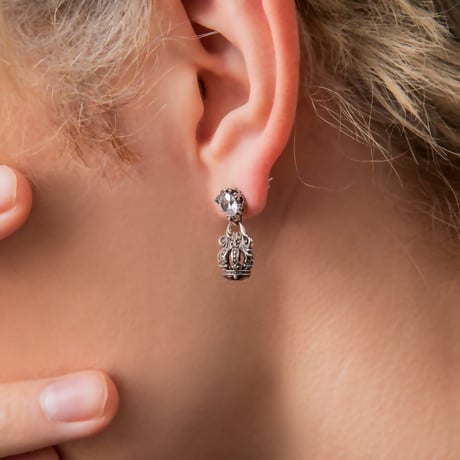 【即納可能！王冠2つのピアス】ノーブルクラウンピアス　～Noble crown earring～ ［Artemis Kings］
