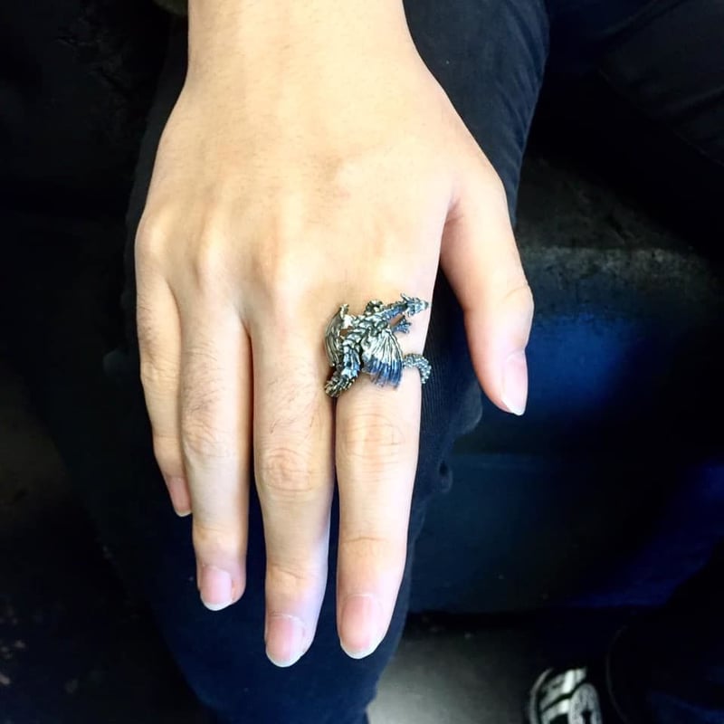 希少品❗️最終値下げ❗️ドラゴン彫刻 ヴィンテージリング ドラゴンボール超 時の指輪【2021年10月発送】 | ドラゴンボール超