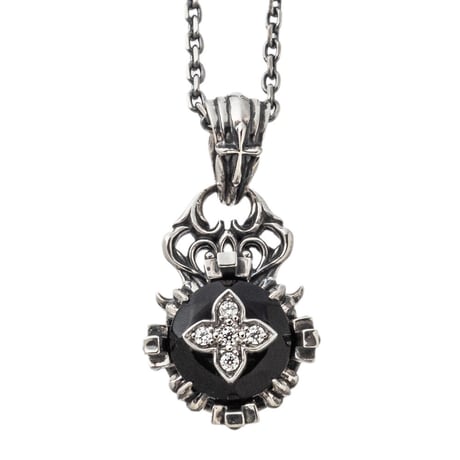 【即納可能！】ラウンドクラウンクロスペンダント　 ～Round crown cross pendant～ ［Artemis Kings］