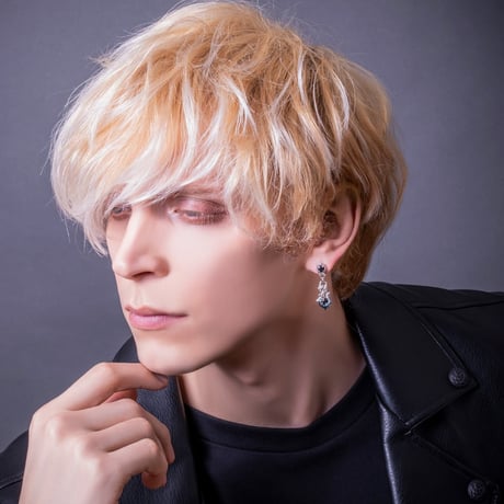 【即納可能！釣り針モチーフ】青彩フィッシュフックピアス［Artemis Kings］