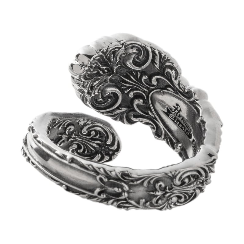 即納可能！サイズ14号～23号】ロンドンブルートパーズスプーンリング