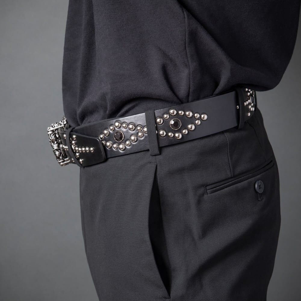 即納可能！】トリプルシリンダースタッズベルト［Artemis Classic