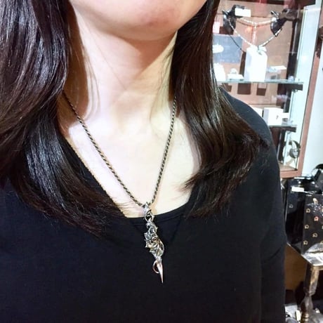【蛇骨堂限定品！薔薇のペンダント】AT-JA-002 （ペンダントトップ）[GLAM SCALE]