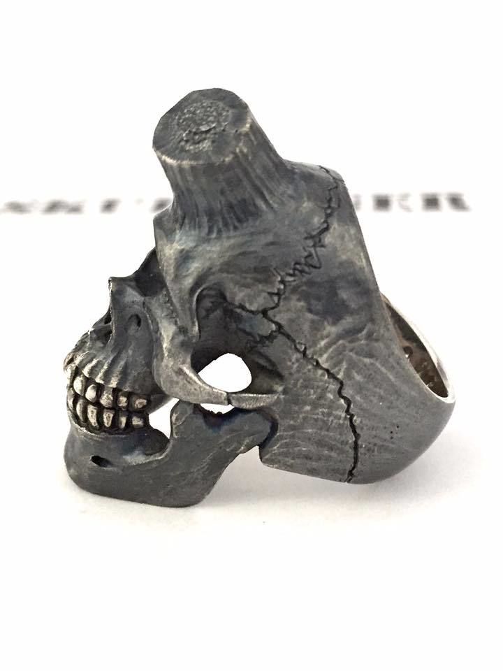 即納可能サイズ有り！】Cyclops Skull Ring ［SKURANGER］ | 上州