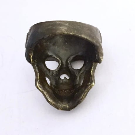 SKULL RING-BR　リング［kinsfolk］