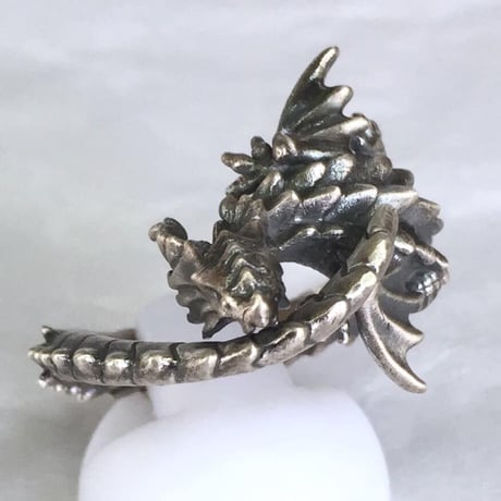 【即納可能！】尻尾を噛むドラゴン（リング）［林檎屋］