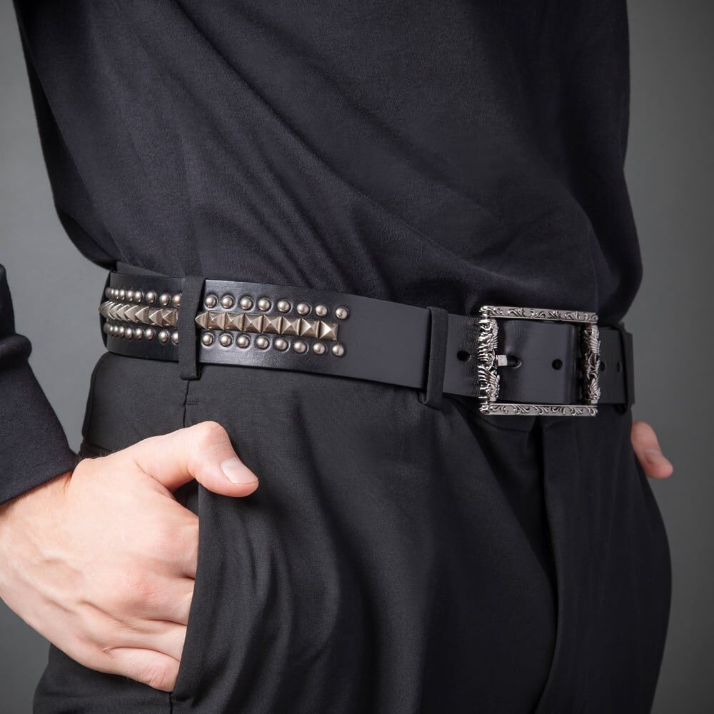 即納可能！】ダブルシリンダースタッズベルト［Artemis Classic］ | 上