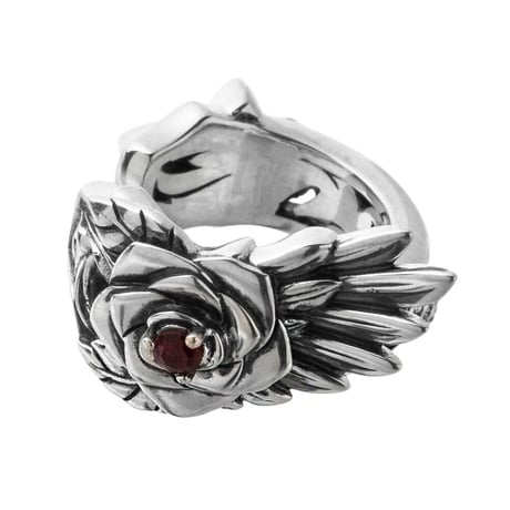 薔薇イヤーカフ　　Rose ear cuff［ Artemis Kings ］