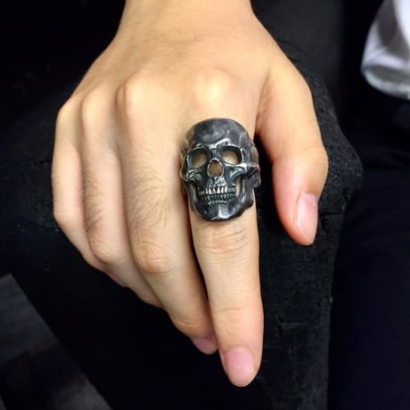 SKULL RING-SV　リング［kinsfolk］