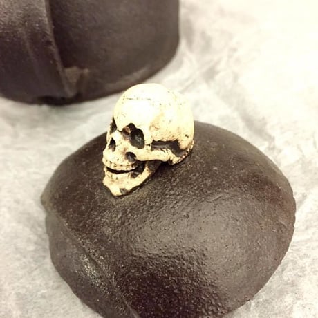 【SOLD OUT！】髑髏ティーポット・急須[大友窯SKULL]