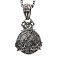 【即納可能！】幸せのクラウンコインペンダント 　～happy crown coin pendant～［Artemis Kings］
