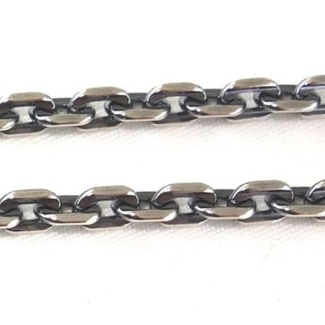 【即納可能！】　4面カットあずきシルバーチェーン4mm［Artemis Classic］