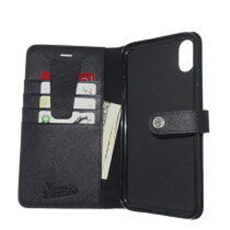 【50％OFF！SALE！！】本革アイフォンXS　MAX　ブックケース