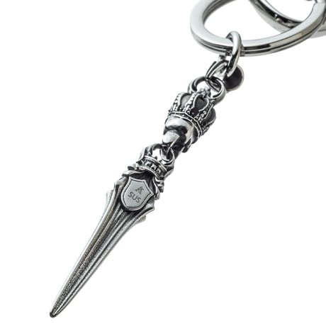 【即納可能！】スカルクラウンダガーキーホルダー ~Skull Crown Dagger Keyholder~［Artemis Kings］