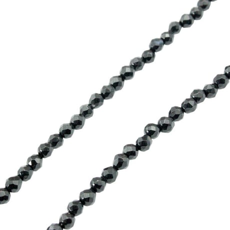 【即納可能！】オニキスネックレス（3.0mm）［Artemis Classic］