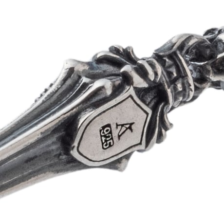 【即納可能！】スカルクラウンダガーピアス　～Skull Crown Dagger Earrings～ ［Artemis Kings］