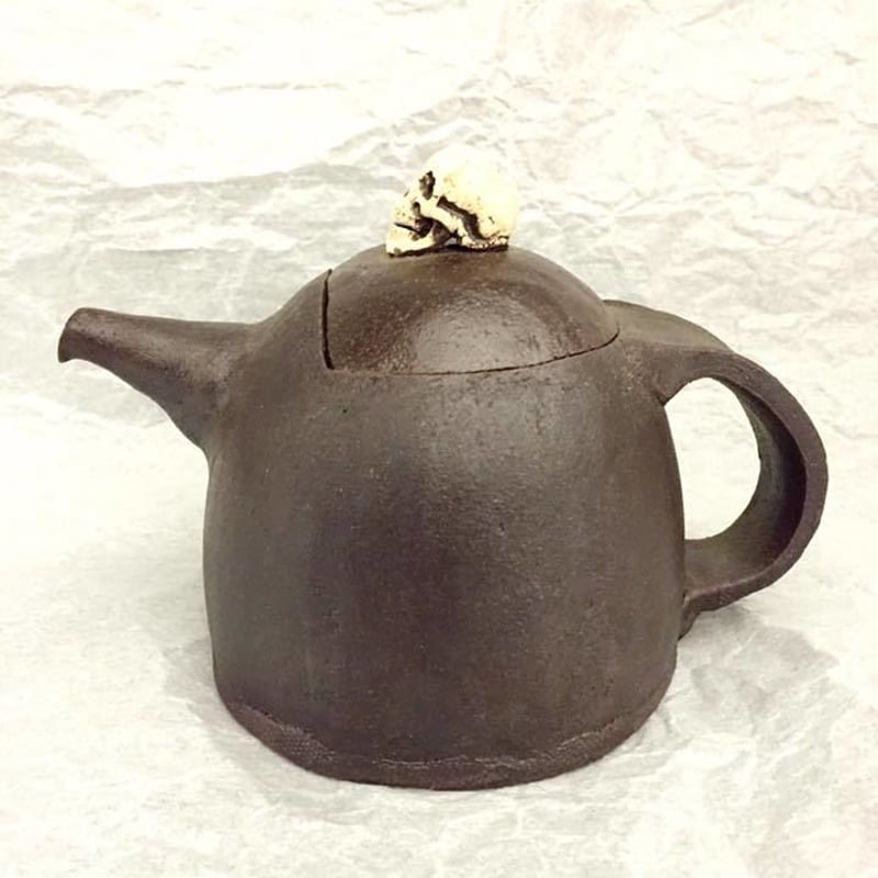 SOLD OUT！】髑髏ティーポット・急須[大友窯SKULL] | 上州本店 蛇骨堂