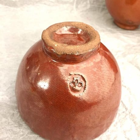 【SOLD OUT!】髑髏湯呑～赤～