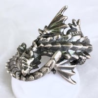 【即納可能！】尻尾を噛むドラゴン（リング）［林檎屋］