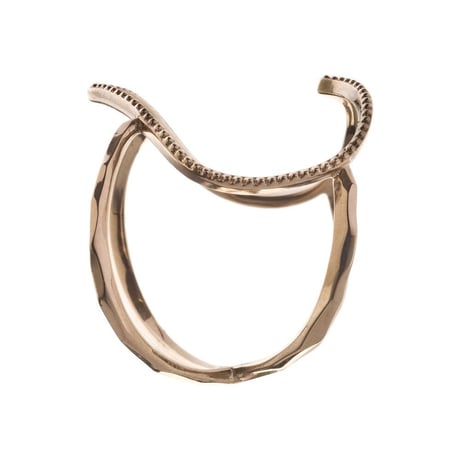 オープンハートリング［Elenore Jewelry］