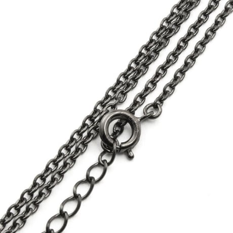 【即納可能！】40-45cm AKシルバーチェーンBK　［Artemis Kings］