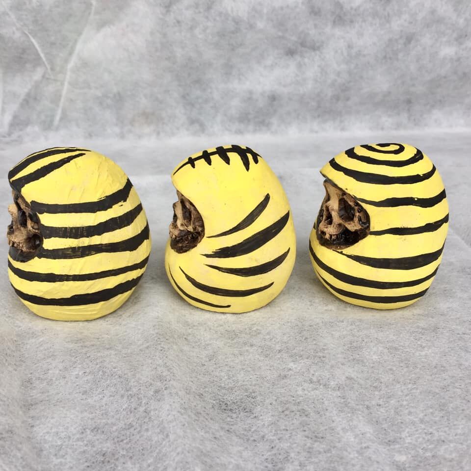 寅年ダルマ】虎柄ドクロだるま小[大友窯SKULL] | 上州本店 蛇骨堂