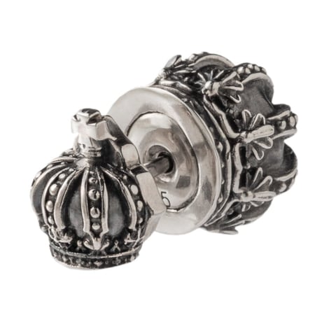 【即納可能！】クラウンキャッチスタッドピアス　～Crown catch stud earring～  ［Artemis Kings］