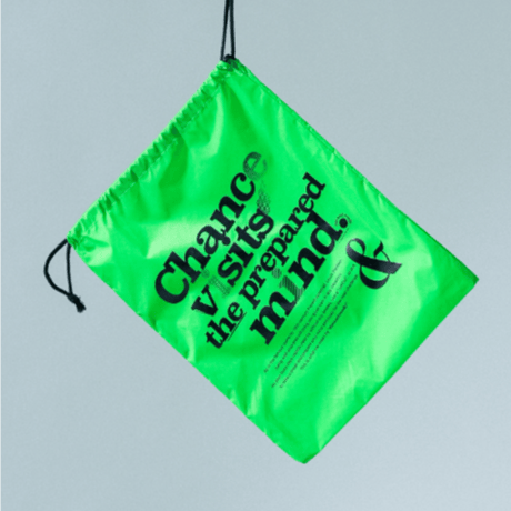 Neongreen Shoesbag / dotandready [WEAR]