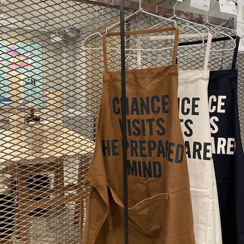 DRESSSEN ドレスセン エプロン 茶 新型] NEW X–STYLE APRON (SMOKY BEIGECOLOR)※背中でクロ