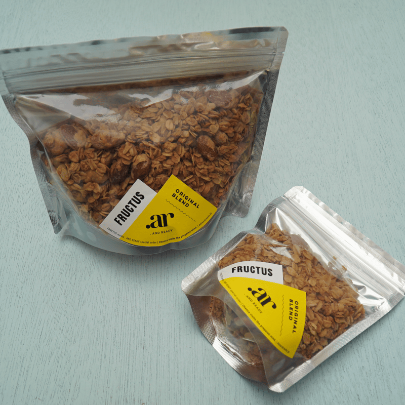 FRUCTUS別注 オリジナルグラノーラ | . AND READY online shop
