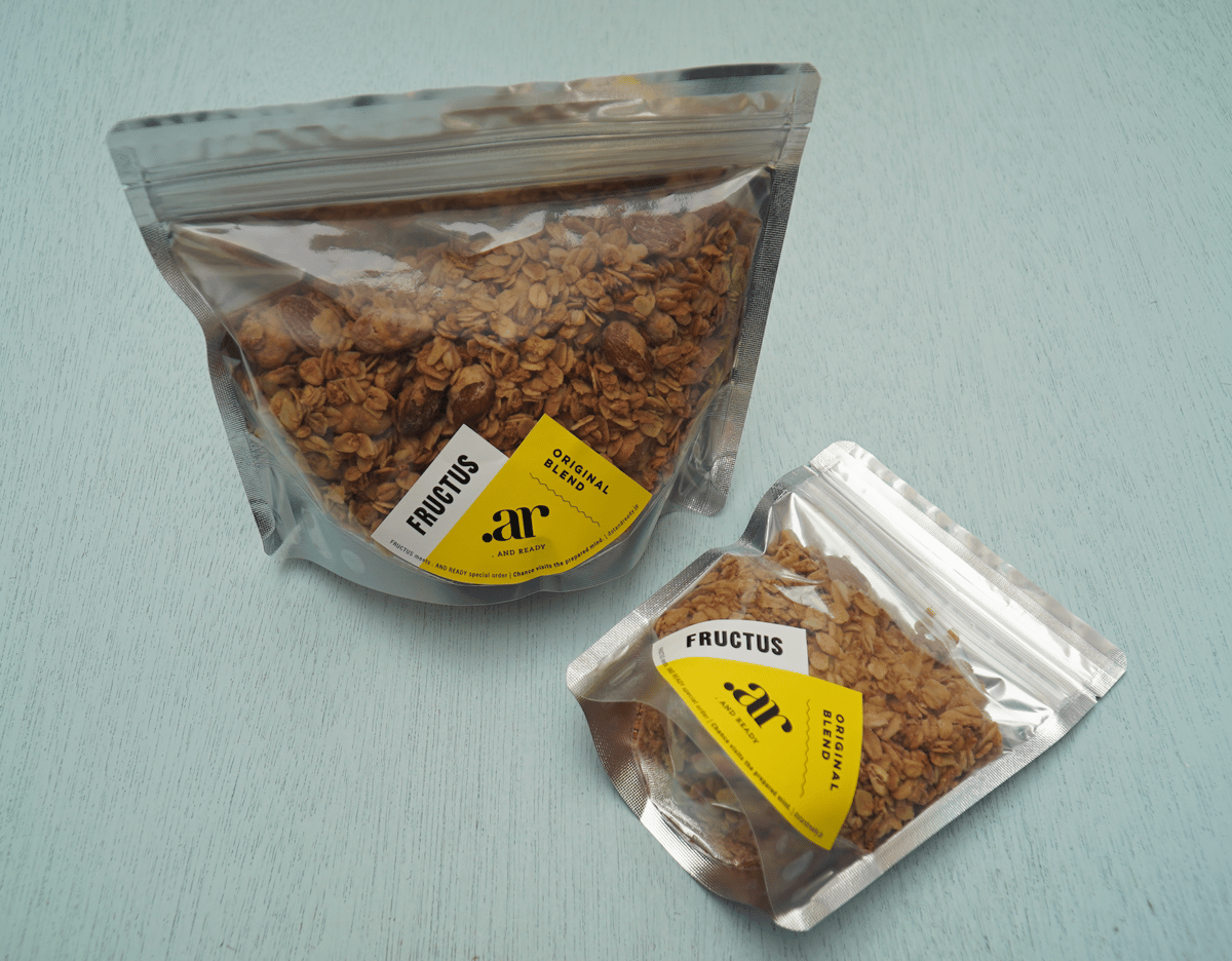 FRUCTUS別注 オリジナルグラノーラ | . AND READY online shop