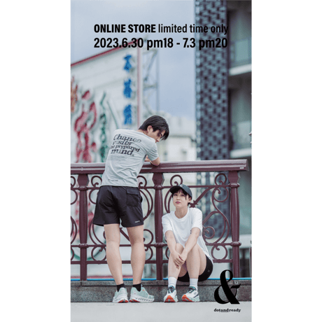 slogan 1color Gray T-shirts / dotandready [WEAR]
