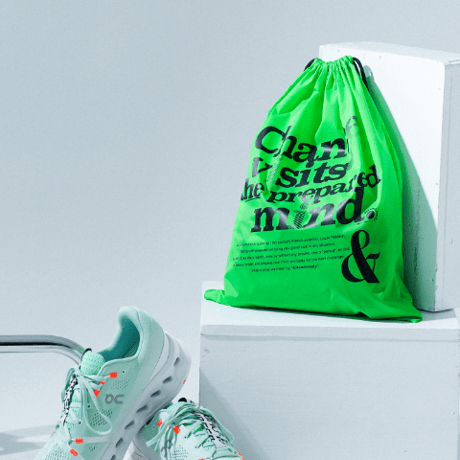 Neongreen Shoesbag / dotandready [WEAR]