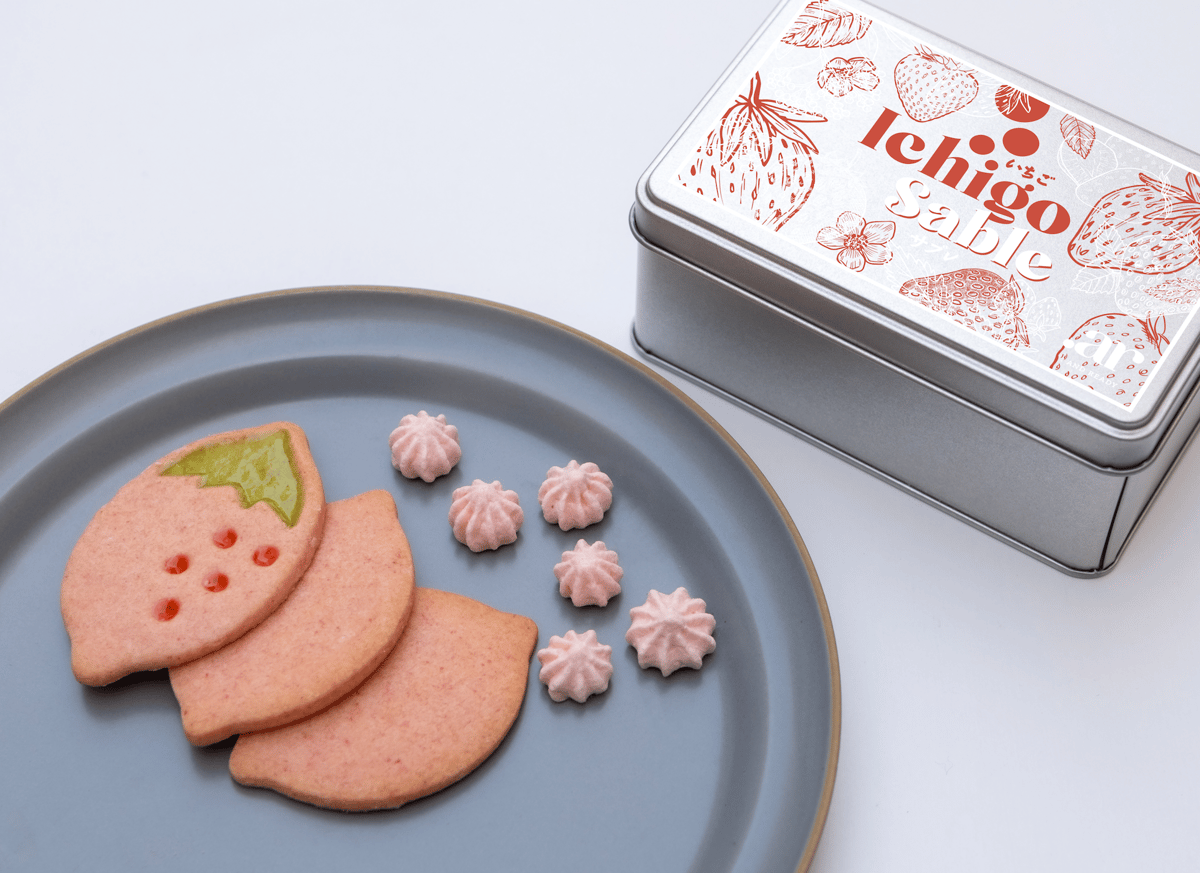 いちご。100缶 いちごサブレ缶《全国発送》 | . AND READY online shop
