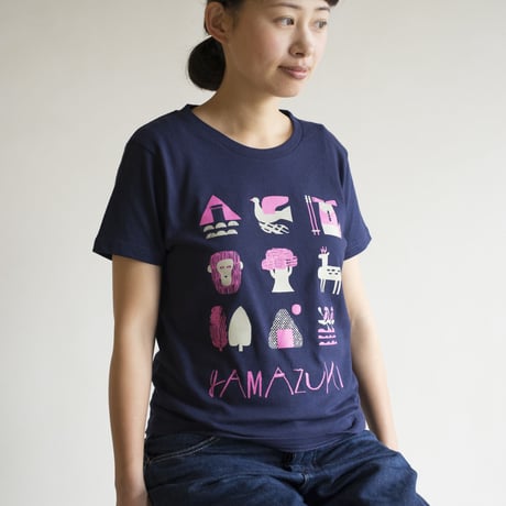 山好きTシャツ（ネイビー）