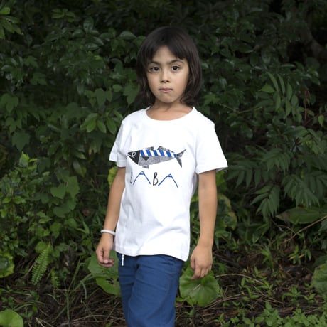 【 KIDS】SABA  Tシャツ（白）