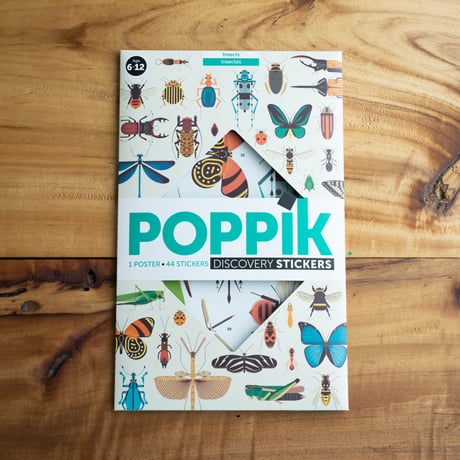 POPPIK - ポスターシール（昆虫） -