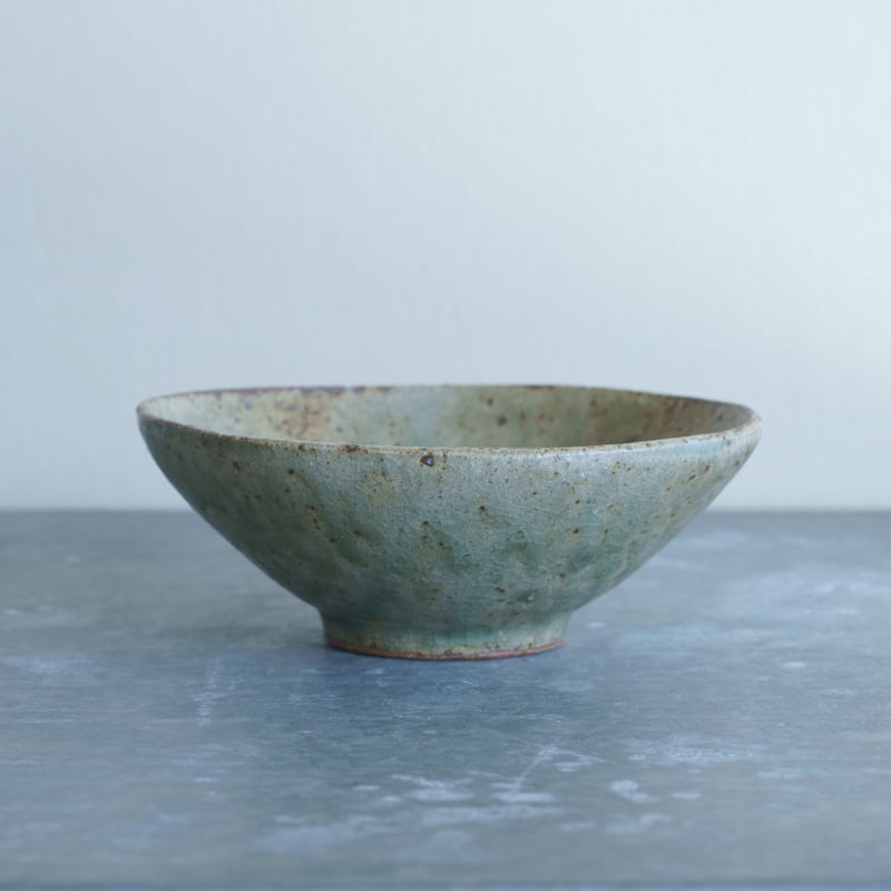柏井 羊 / 楕円鉢【翡翠釉】 | Gallery KIANU