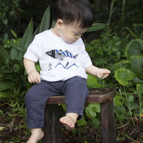 【 BABY 】SABA  Tシャツ（白）
