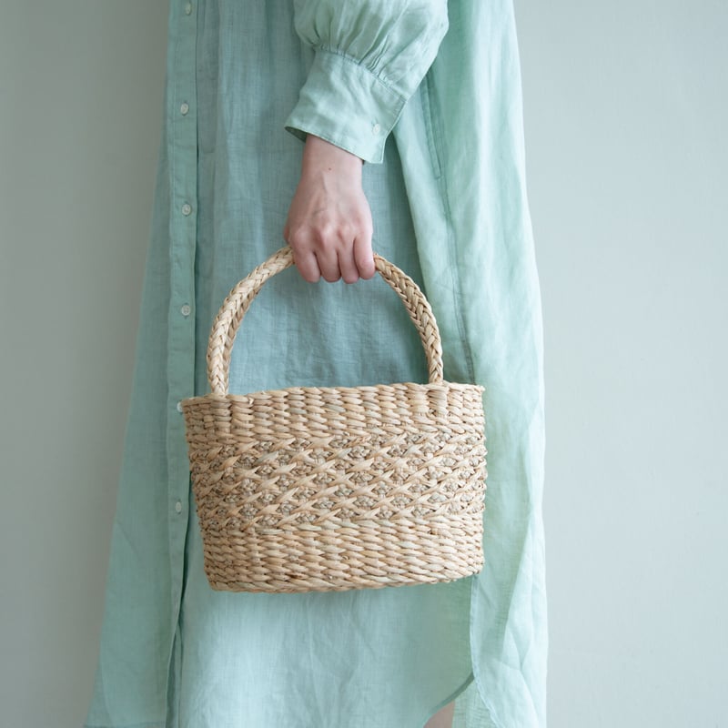 タイ / コック かごバッグ （Sサイズ・Mサイズ） | Gallery KIANU