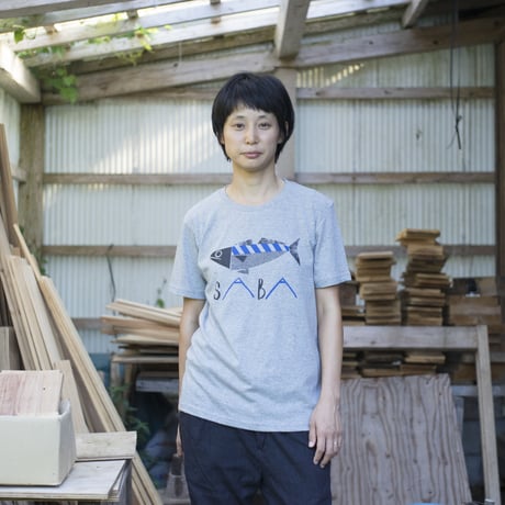 SABA  Tシャツ（グレー）