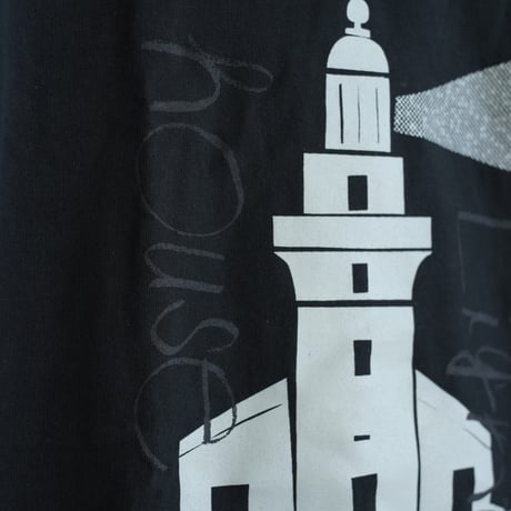 灯台 Tシャツ（黒）